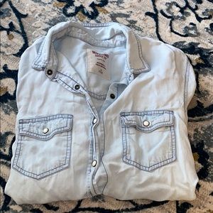 Boyfriend fit button down jean